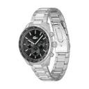 Reloj cronógrafo de acero inoxidable Boston