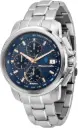 Reloj Maserati Successo Crono Solar Edition, Esfera azul - R8873645004