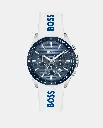 Reloj de hombre Strike Chrono 1514238 de silicona blanco 