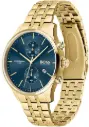 BOSS Reloj Cronógrafo de Cuarzo para Hombre con Correa en Acero Inoxidable Dorado - 1513841