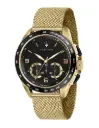 Reloj Maserati Traguardo Hombre Cronógrafo Dorado R8873612010 