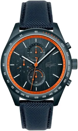 [2011297] Lacoste Apext Reloj para Hombre Analógico de Cuarzo con Brazalete de Piel de Vaca 2011297