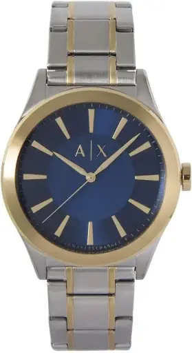 [AX2332] Armani Exchange Nico Blue/Yellow gold toned steel - AX2332